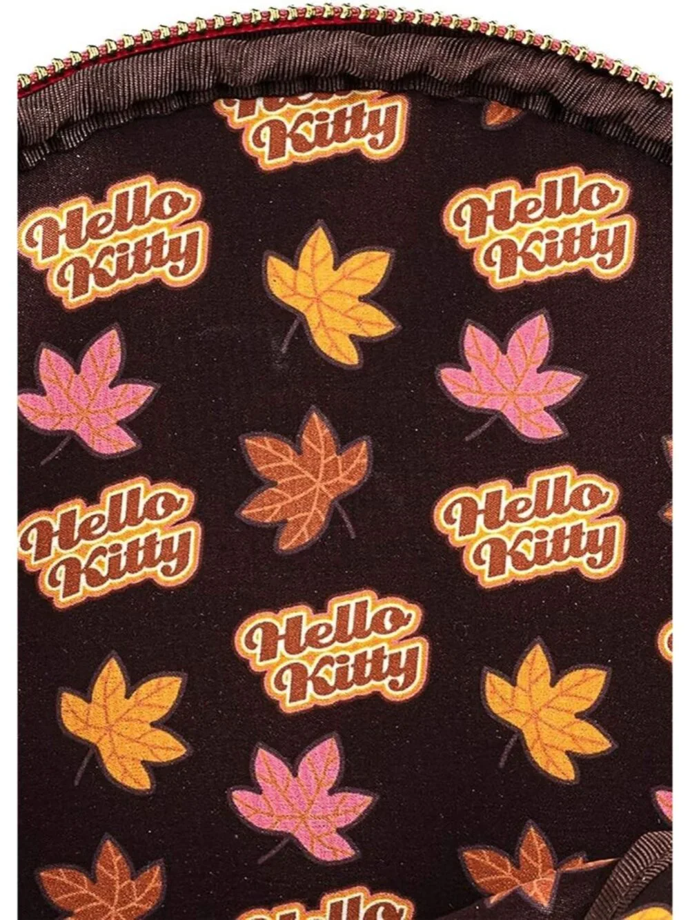 Loungefly x Sanrio Hello Kitty Pumpkin Spice Print Mini Convertible Backpack NEW